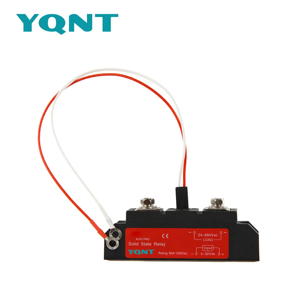 Relé de estado sólido de grado industrial/clasificación 80A-1200VAC SSR/relé de estado sólido eléctrico